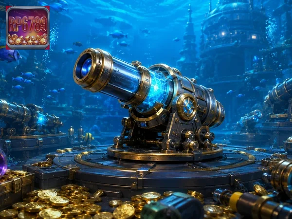 Tampilan Bingo Fishing saat membidik ikan
